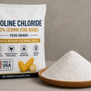 Choline Chloride 60% (Corn Cob Base) - Premium Feed Grade
