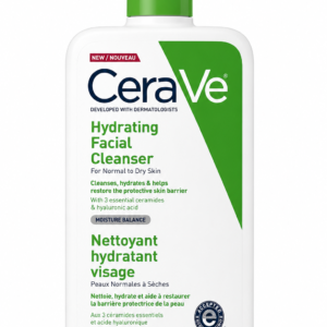 CeraVe Hydrating Facial Cleanser – 16 fl oz (473 mL)